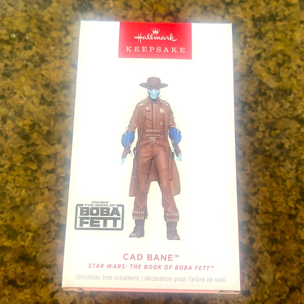 Hallmark CAD Bane Star Wars, the book of Boba Fett Limited edition ornament 2024